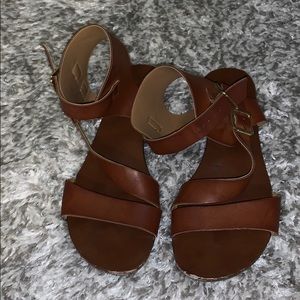 Brown sandals